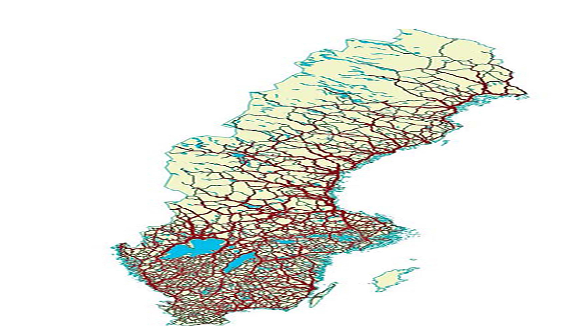 Vilka vägar används av skogsnäringen – visualisering av skogsbrukets ...