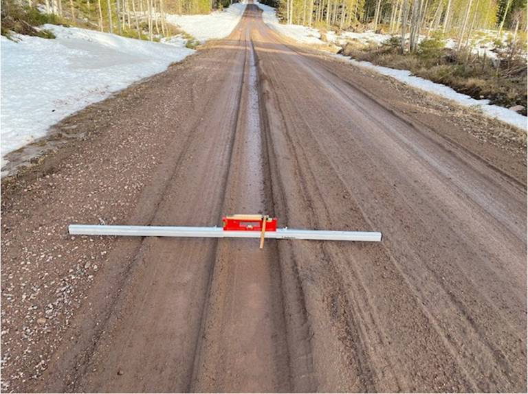 7 cm spårbildning
