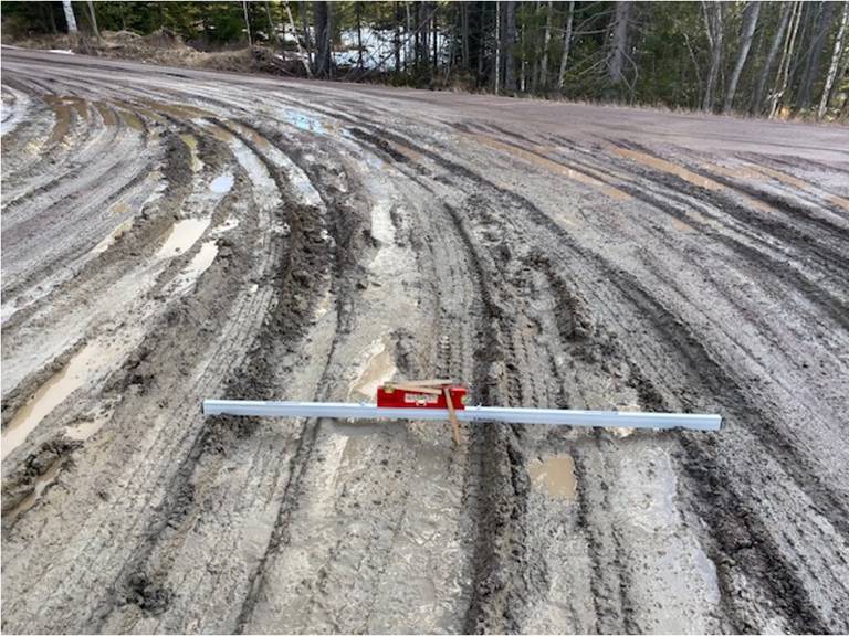 9 cm spårdjup